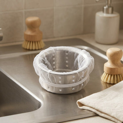Sinkpouch™ Polyester Kitchen Sink Mesh Bag, styled close view