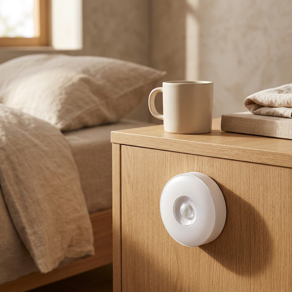 Duskguard™ USB Rechargeable Sensor Night Light, styled close view