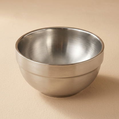 Graingleam™ 304 Stainless Steel Rice Bowl, material and detail close-up