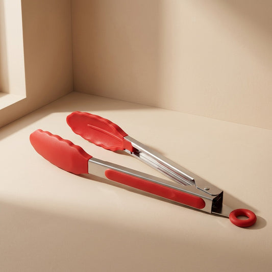 Heatgrip™ High-Temperature Silicone Food Tongs