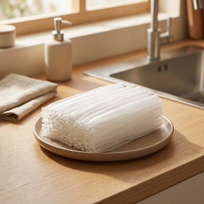 Sinkmesh™ Plastic Kitchen Sink Filter, styled close view