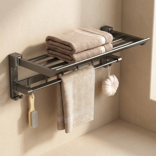 Bathspan™ Space Aluminum Bathroom Towel Rack