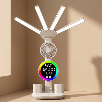 Clockgleam™ Touch USB Table Lamp With Clock