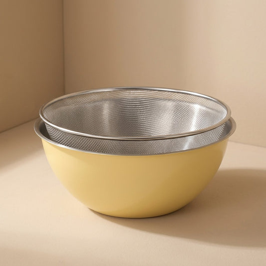 Rinsestack™ Stainless Steel Drain Basket Set