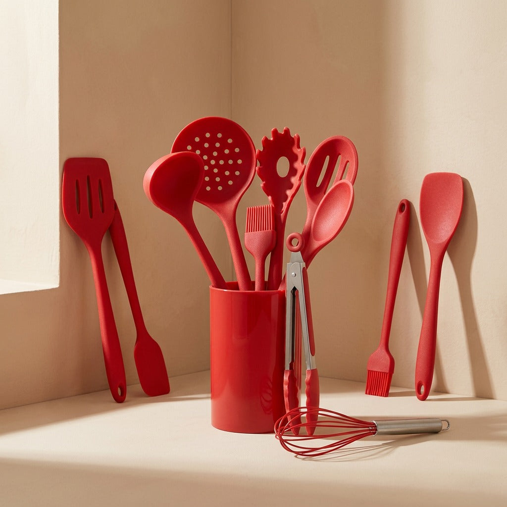 Spoonflex™ Silicone Spatula And Spoon Set