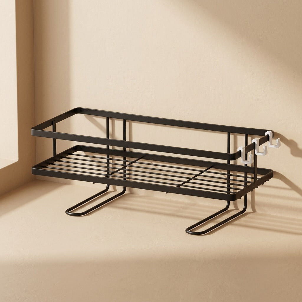 Overloft™ Iron Above Toilet Storage Rack