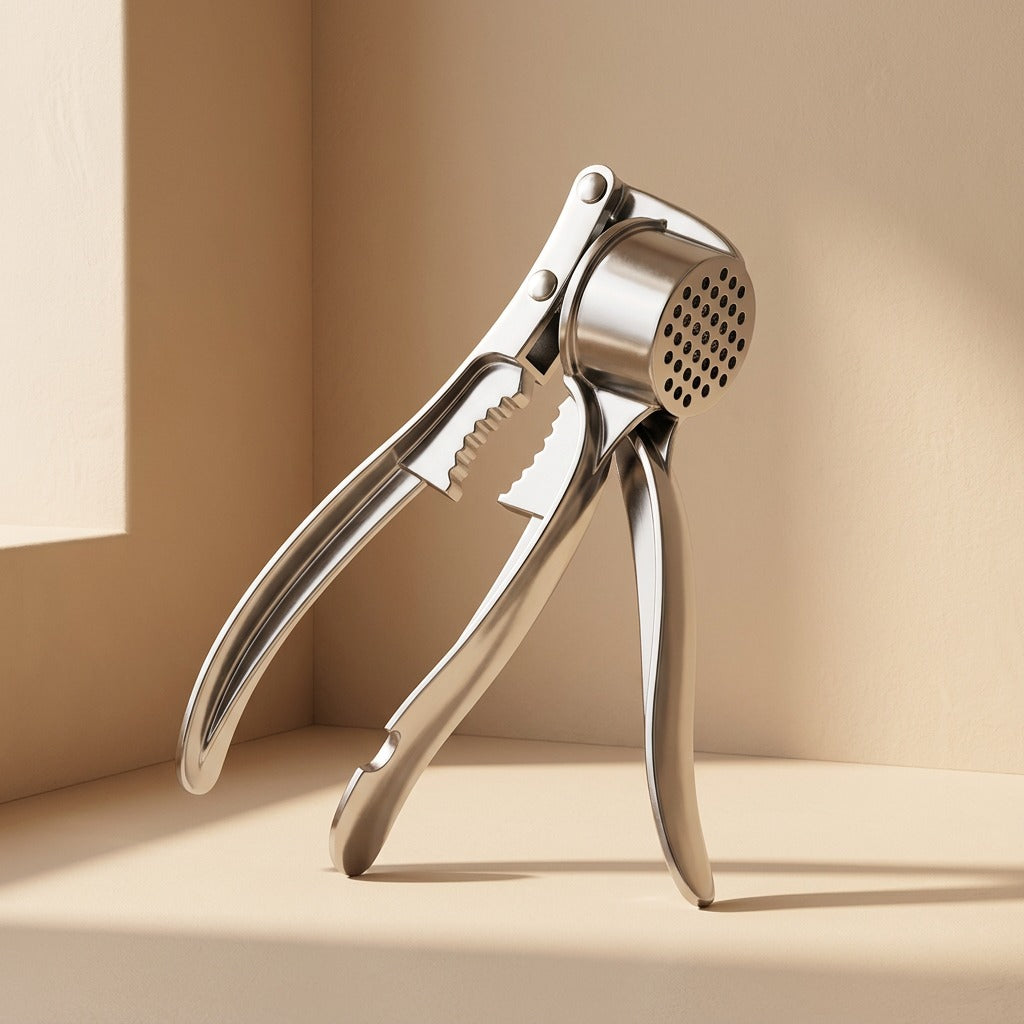 Gripclove™ Zinc Alloy Garlic Press