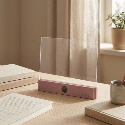 Glowcharge™ Rechargeable LED Desk Lamp, styled close view