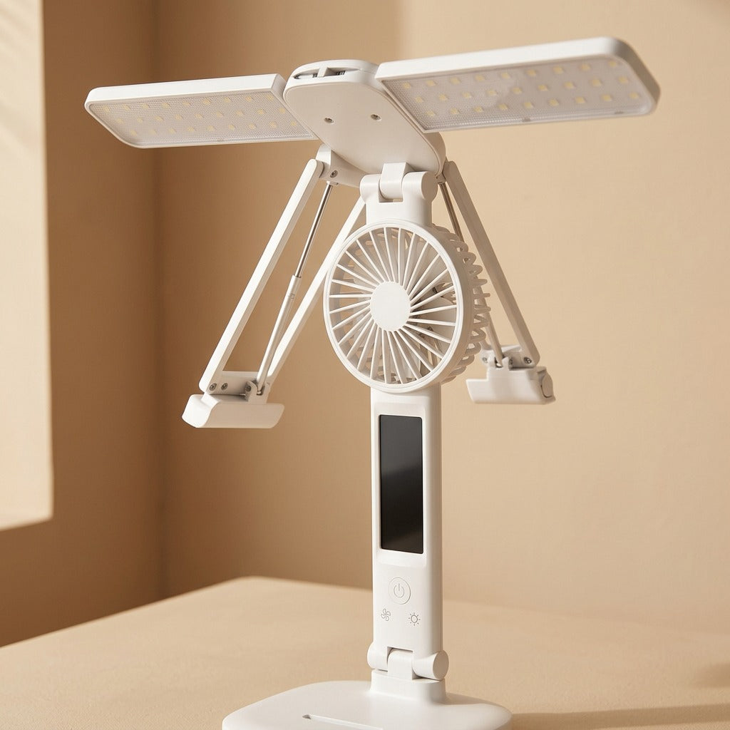 Doubleglow™ Double-Head Touch Table Lamp, material and detail close-up