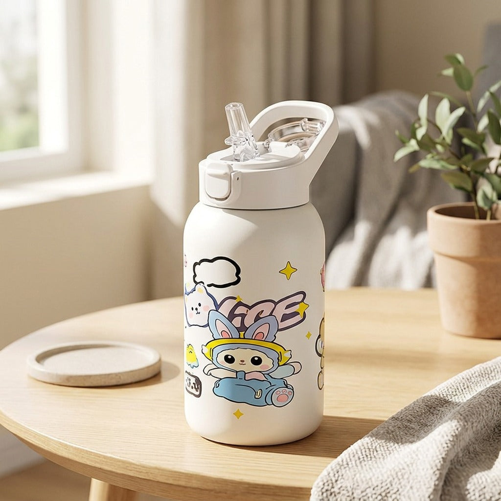 Hydrosip™ 316 Stainless Steel Insulated Water Bottle, styled close view