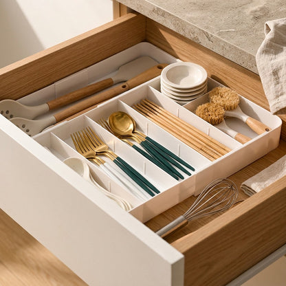 Stowclear™ PET Drawer Storage Box, styled close view