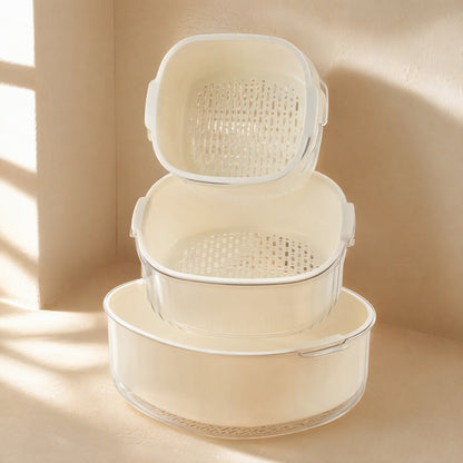 Dripnest™ PET And PP Fruit Drain Basket