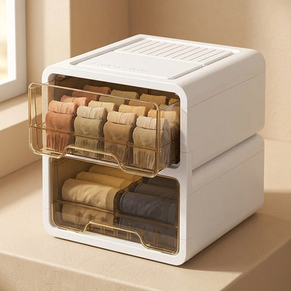 Neatnest™ Polypropylene Underwear Storage Box, material and detail close-up