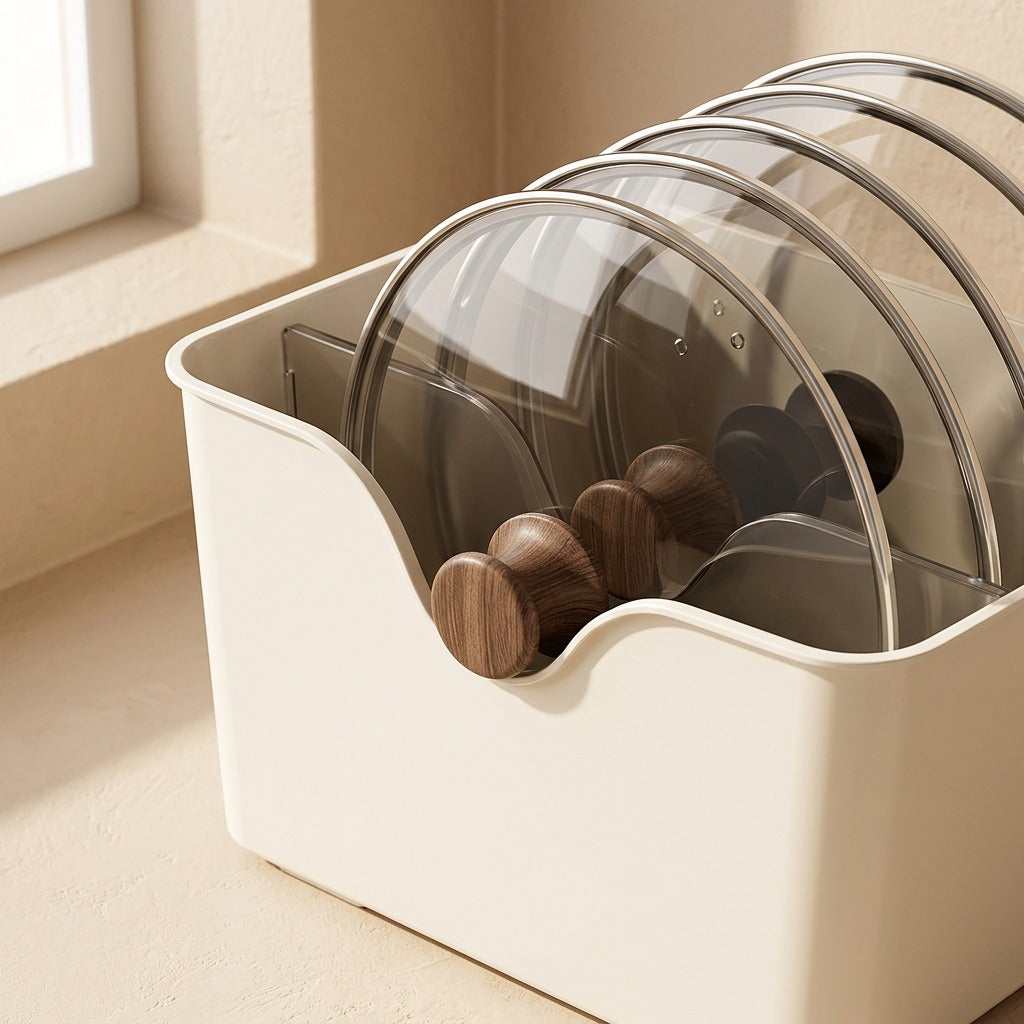 Stowbasket™ Extra Large Plastic Storage Basket, material and detail close-up