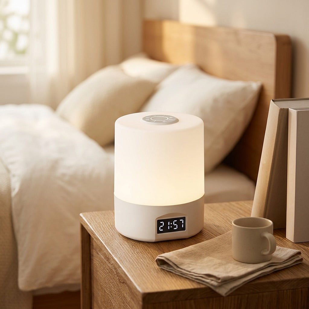 Glowtouch™ Rechargeable Touch Table Lamp, styled close view