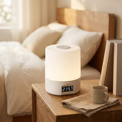Glowtouch™ Rechargeable Touch Table Lamp, styled close view