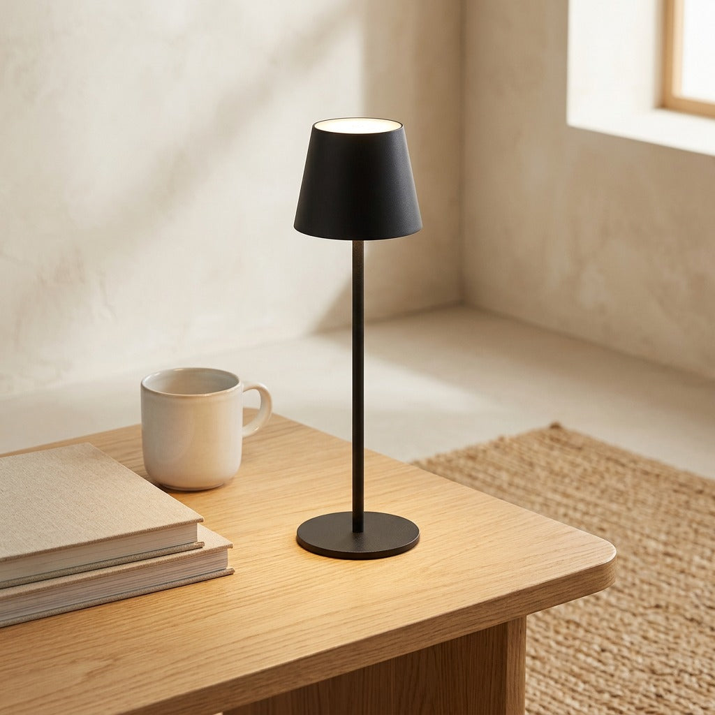 Talltouch™ Touch Switch Tall Table Lamp, styled close view