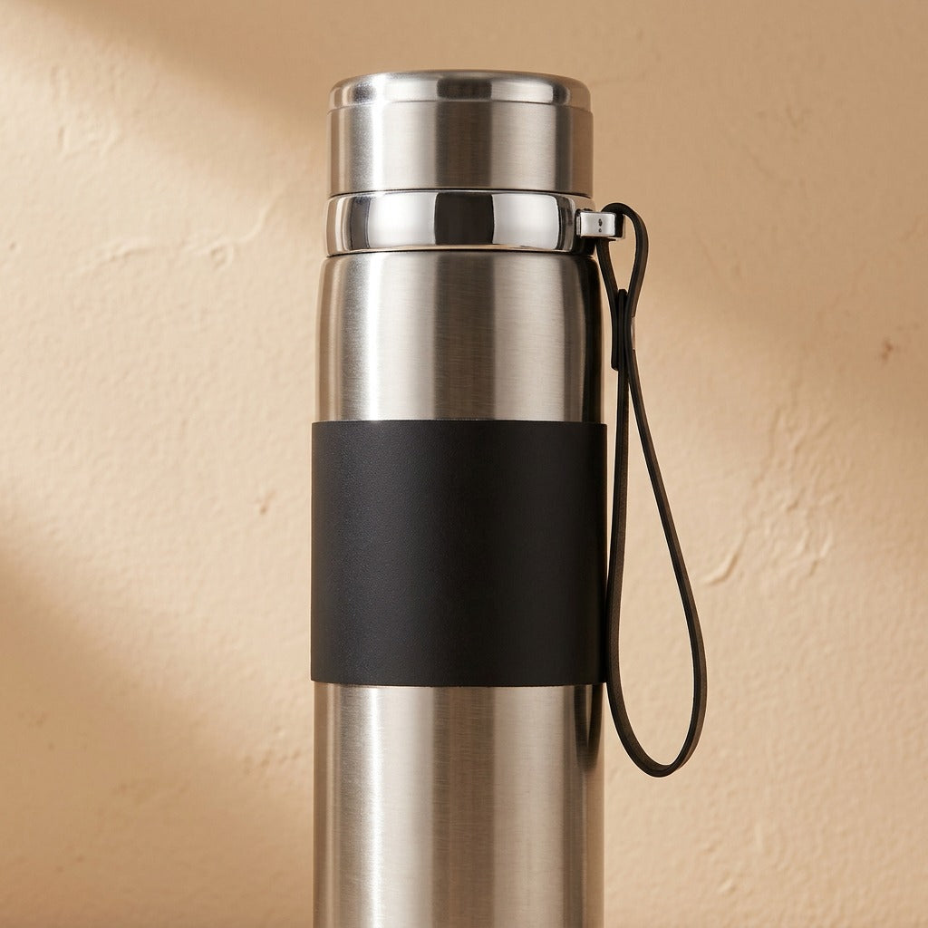 Cupcozy™ 316 Stainless Steel Thermos Cup, material and detail close-up