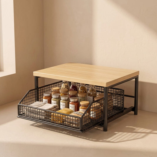 Racktidy™ Carbon Steel Kitchen Storage Rack