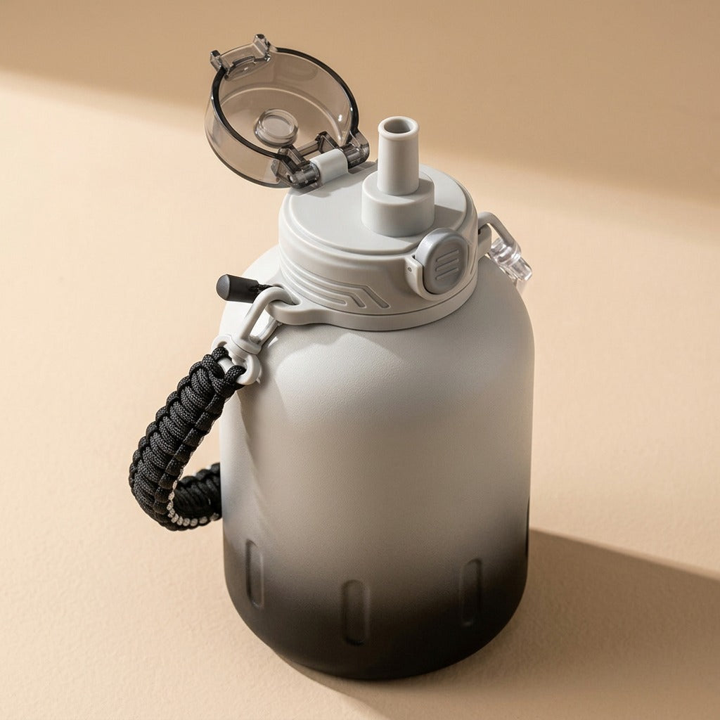Cupwarm™ 316 Stainless Steel Insulated Cup, material and detail close-up