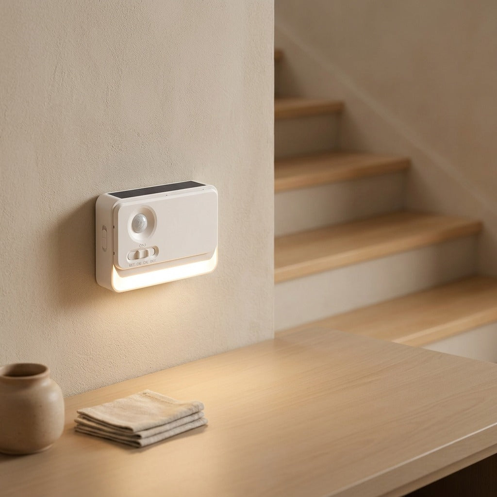 Walkbeam™ Rechargeable Human Body Sensor Night Light, styled close view