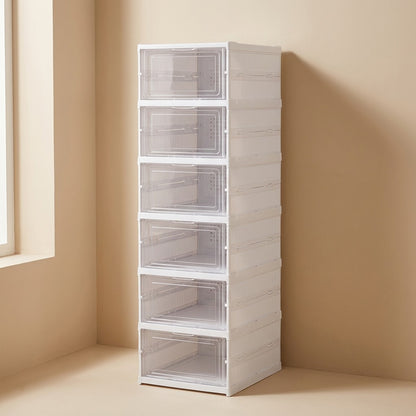 Solefold™ Foldable Plastic Shoe Cabinet
