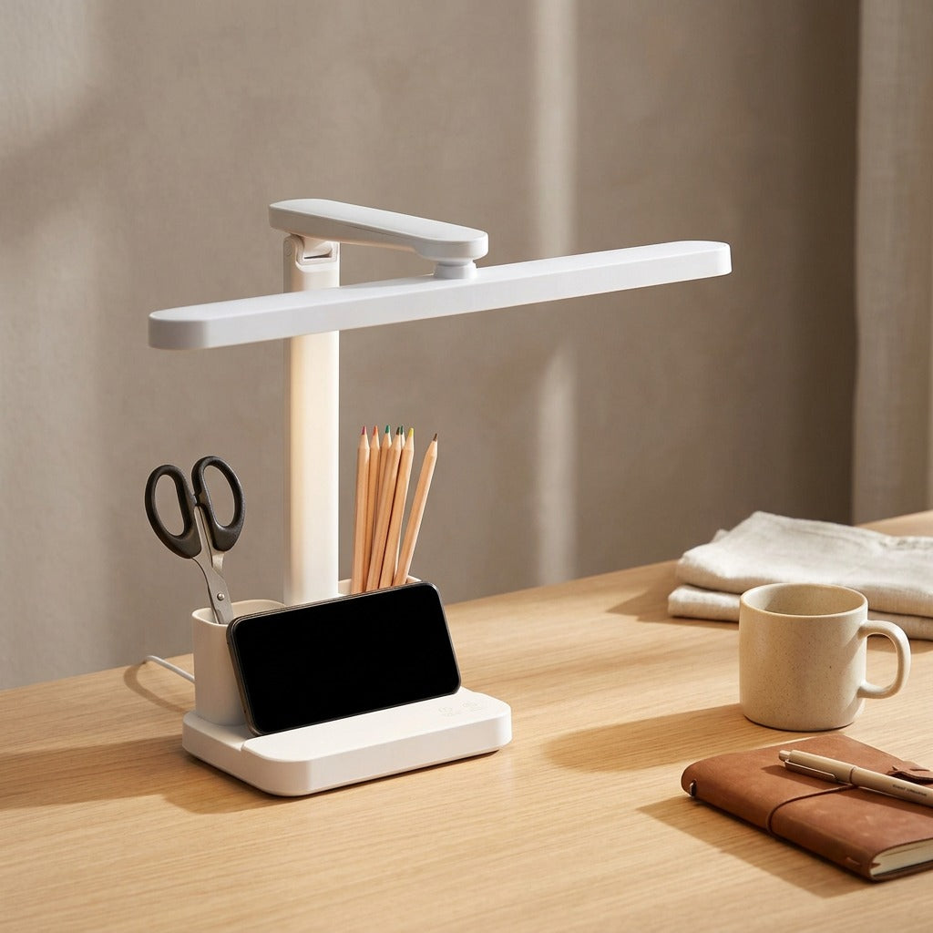 Taplight™ Touch Control PVC Desk Lamp, styled close view