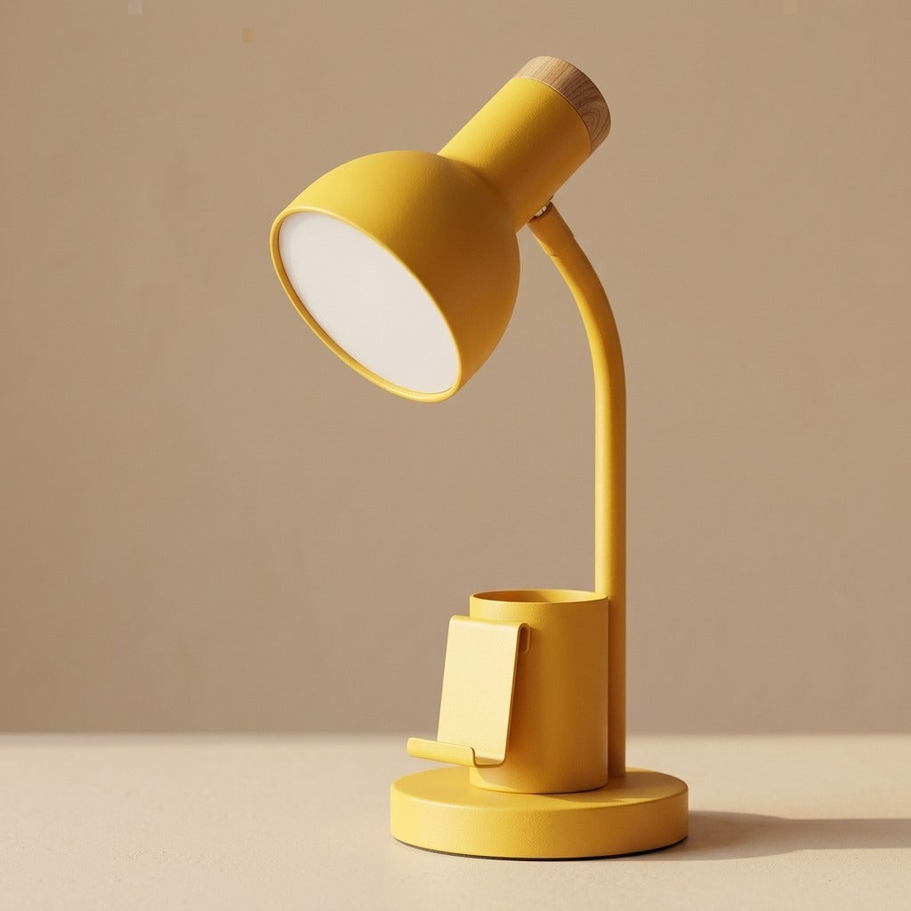 Sleekbeam™ Modern Simple Table Lamp, material and detail close-up