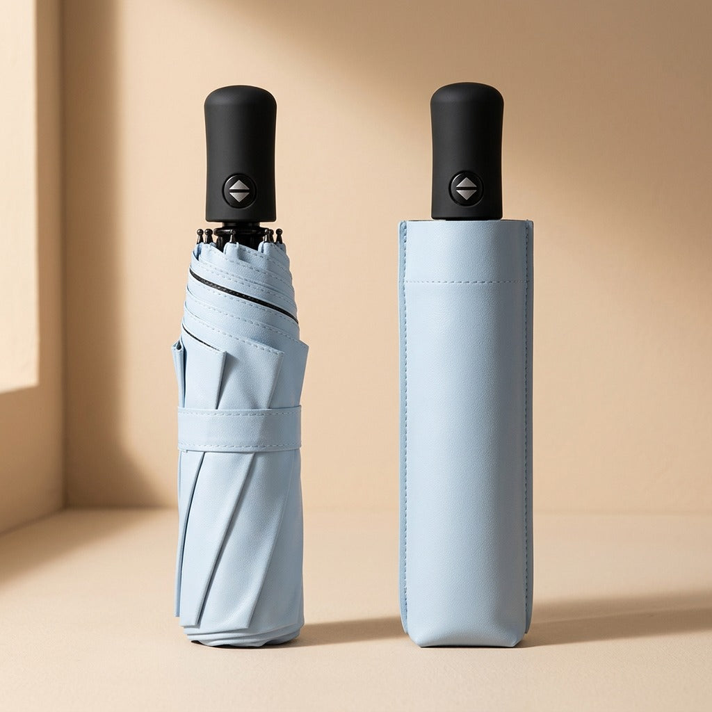 Pocketshade™ Three-Fold Sun Umbrella, material and detail close-up