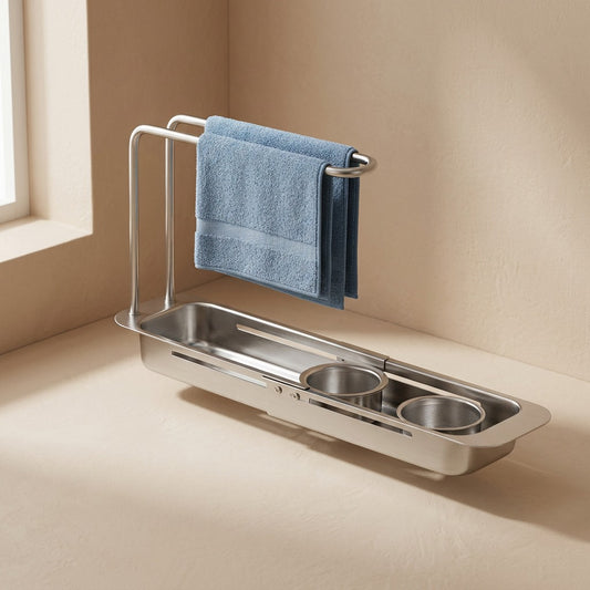 Dripdeck™ Stainless Steel Sink Drain Rack