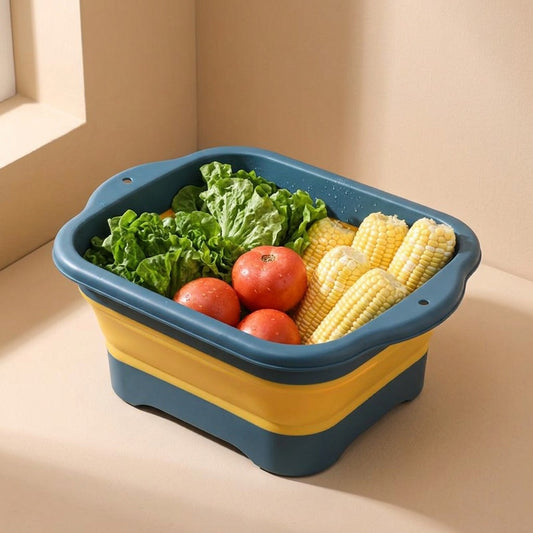 Washfold™ Foldable Plastic Washing Basket