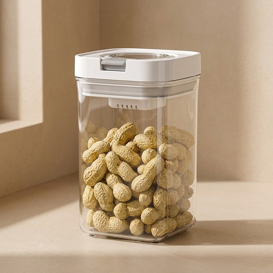 Jarjoy™ Square Plastic Food Storage Jar