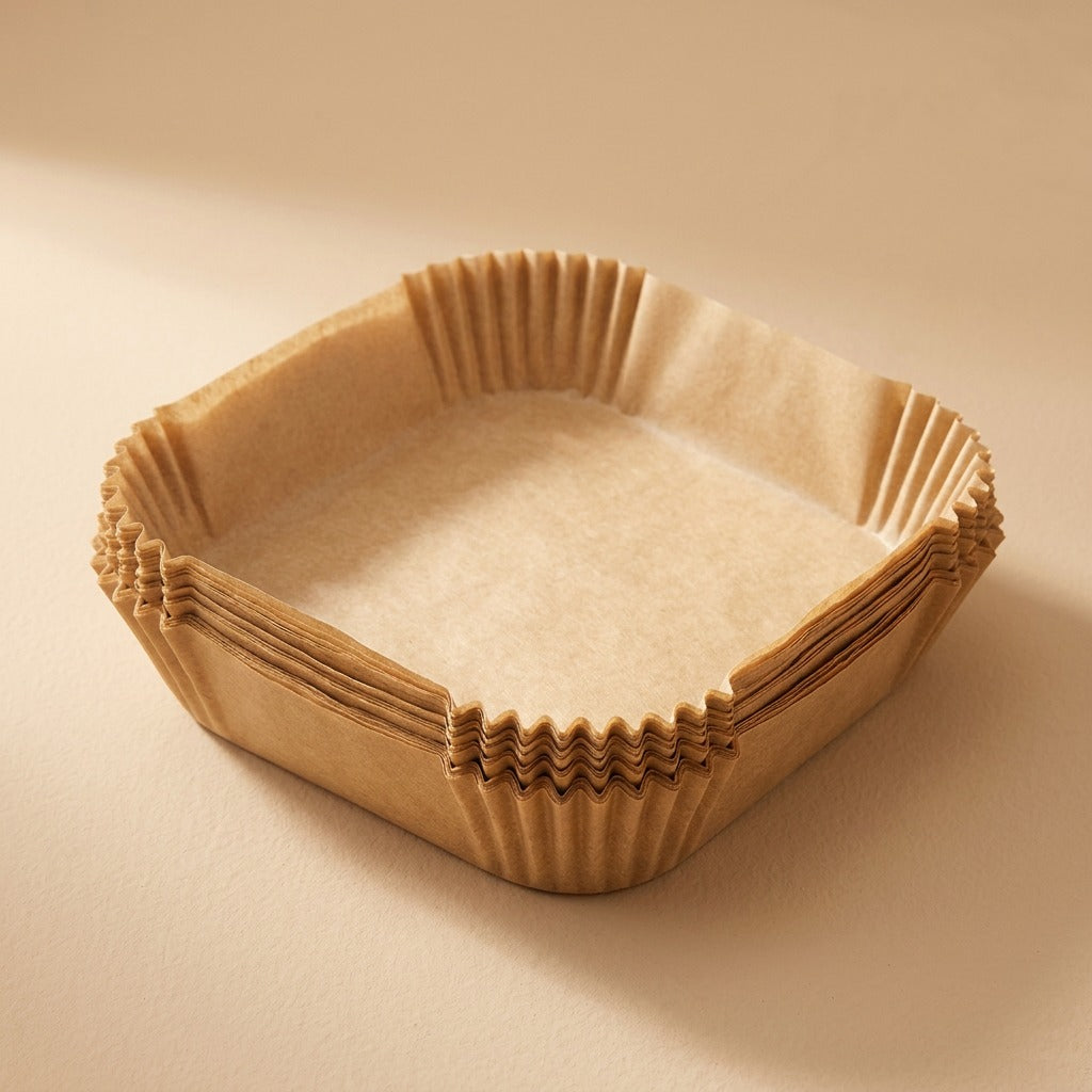 Parchglide™ Air Fryer Baking Paper, material and detail close-up