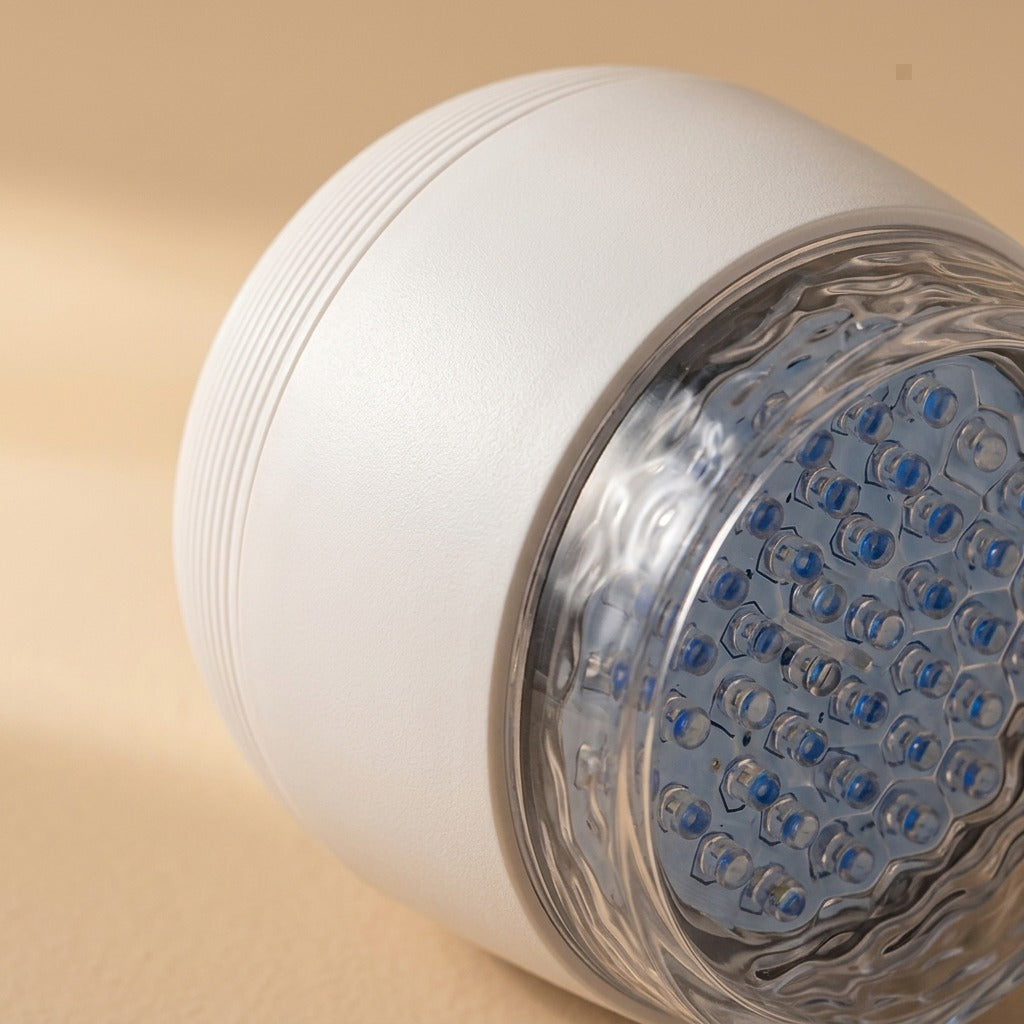 Oceanbeam™ Acrylic Ocean Projection Night Light, material and detail close-up