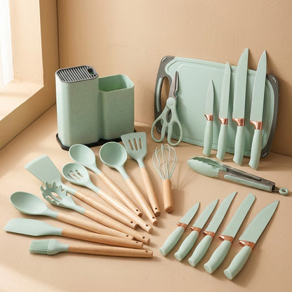 Soupscoop™ Silicone Spatula and Soup Spoon Set, material and detail close-up