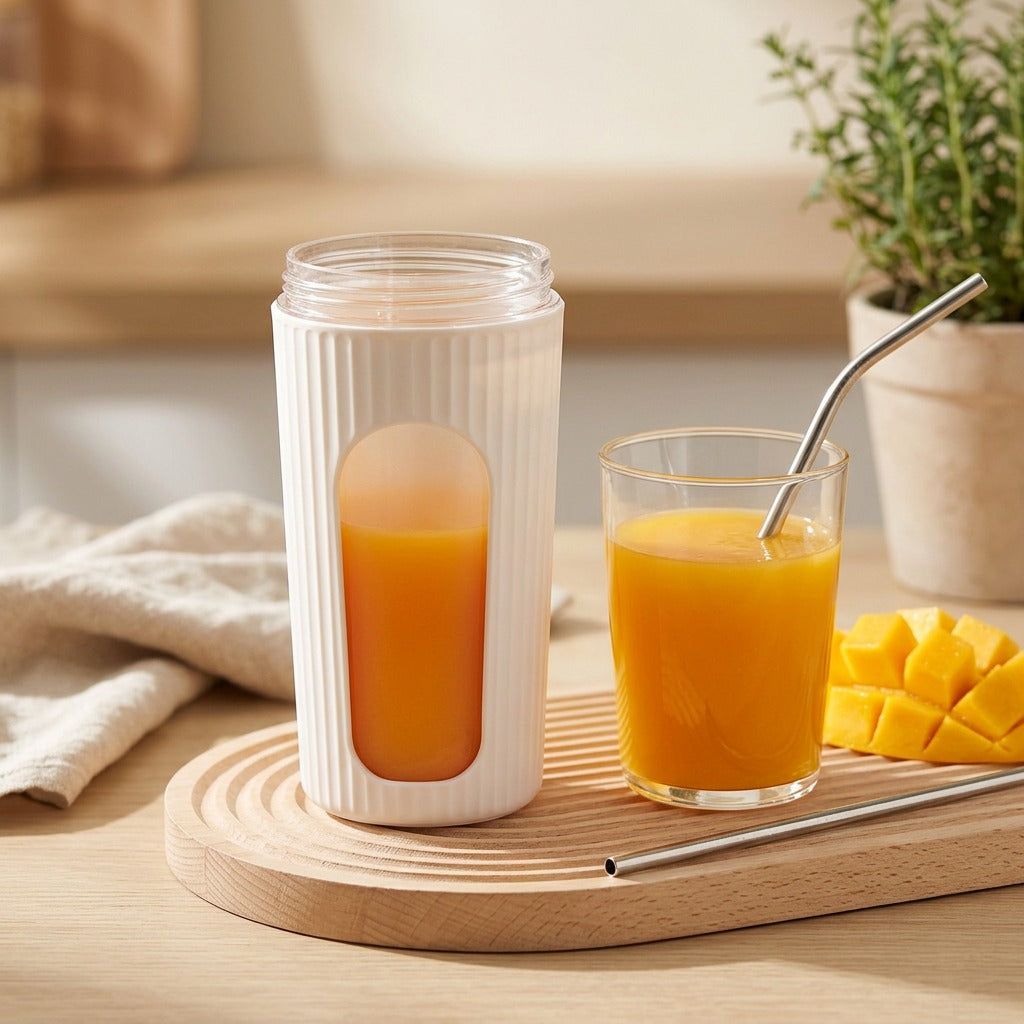 Juicespin™ Portable Electric Juicer Cup, styled close view