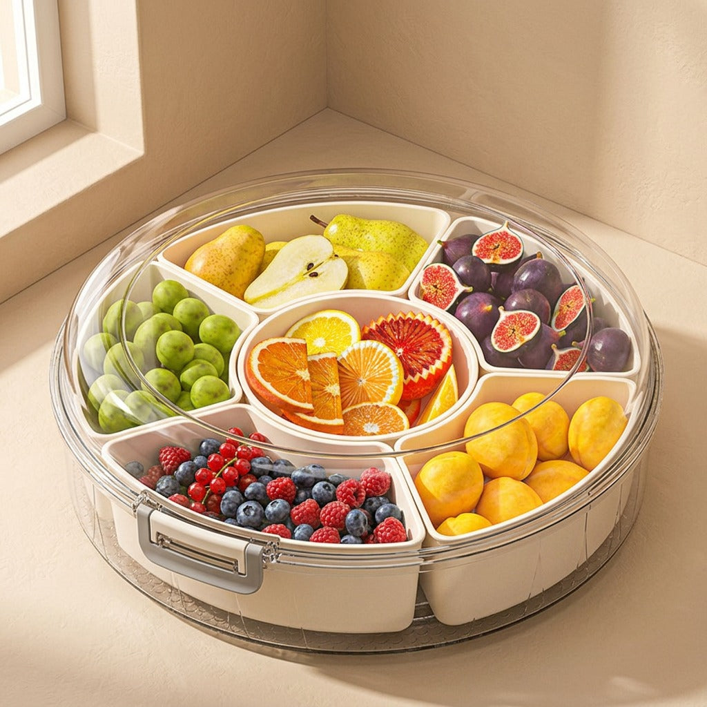 Spinstore™ Six-Compartment Rotating Storage Box