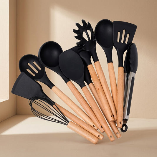 Softstir™ 12-Piece Silicone Kitchen Utensil Set