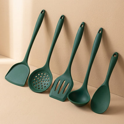 Stirwise™ Silicone Kitchen Utensil Set, material and detail close-up