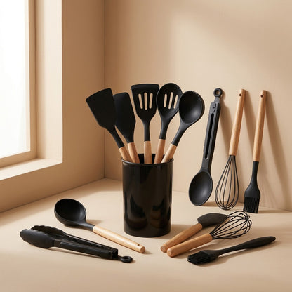 Stirserve™ 12-Piece Silicone Kitchen Utensil Set