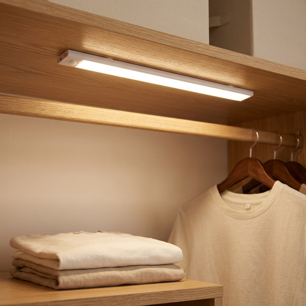 Nightglow™ Rechargeable Human Body Sensor Night Light, styled close view