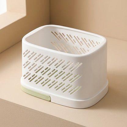 Washcove™ PP Plastic Laundry Basket, material and detail close-up