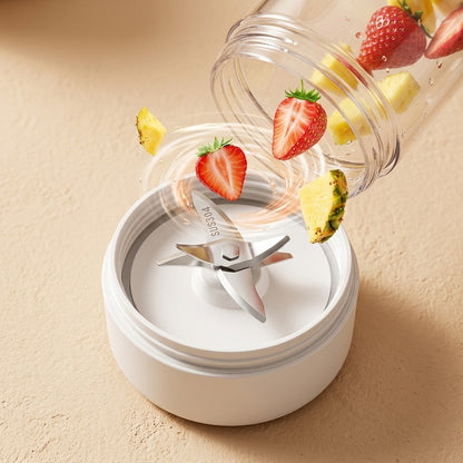 Roamsip™ Rechargeable Portable Juice Machine, material and detail close-up