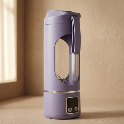 Blendview™ Digital Display Portable Juicer, material and detail close-up