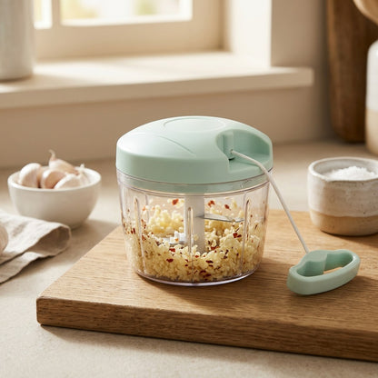 Clovemash™ Manual 500ml Garlic Masher, styled close view