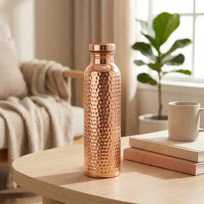Steeldrop™ 304 Stainless Steel Water Bottle, styled close view