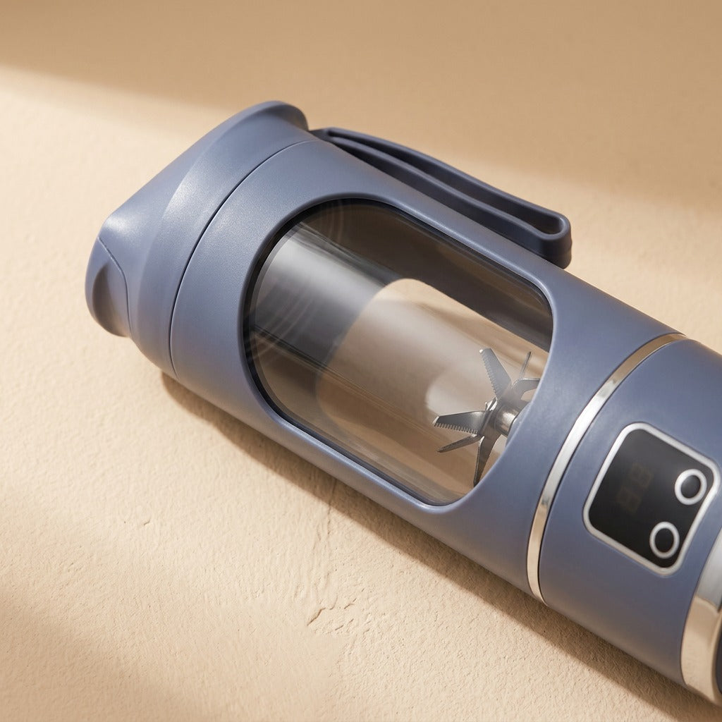 Sipglance™ Digital Display Juicing Cup, material and detail close-up