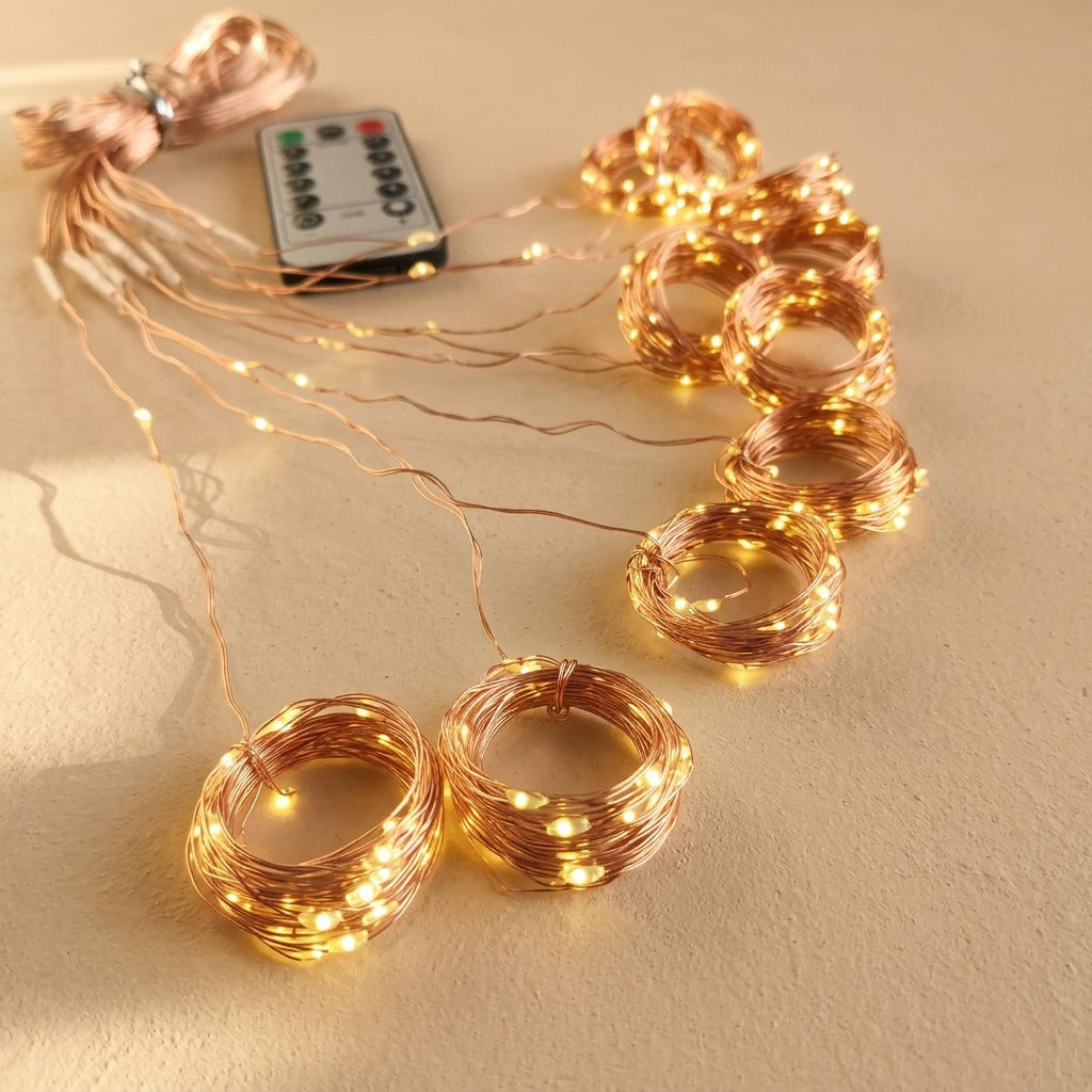 Wirewink™ Copper Wire String Lights, material and detail close-up