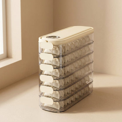 Doughdock™ Plastic Dumpling Storage Box