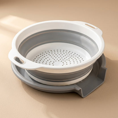 Drainsnap™ Foldable Plastic Drain Basket Set, material and detail close-up